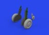 Eduard 648999 Bf 108 wheels EDUARD 1/48